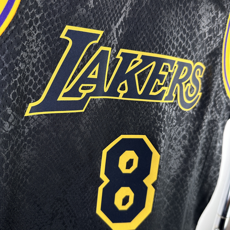 Kids 2023 NBA Lakers 8 BRYANT Basketball Jersey