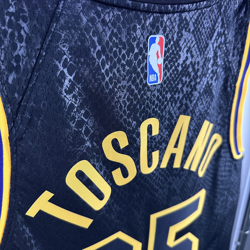 2023 NBA Lakers 95 TOSCANO Basketball Jersey
