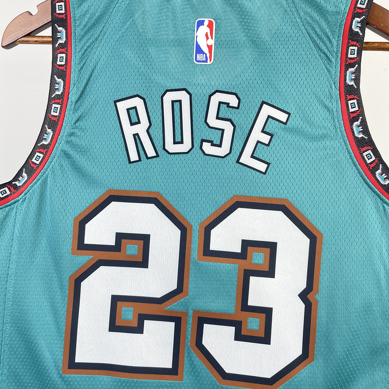 2023 NBA Memphis Grizzlies 23 ROSE Basketball Jersey