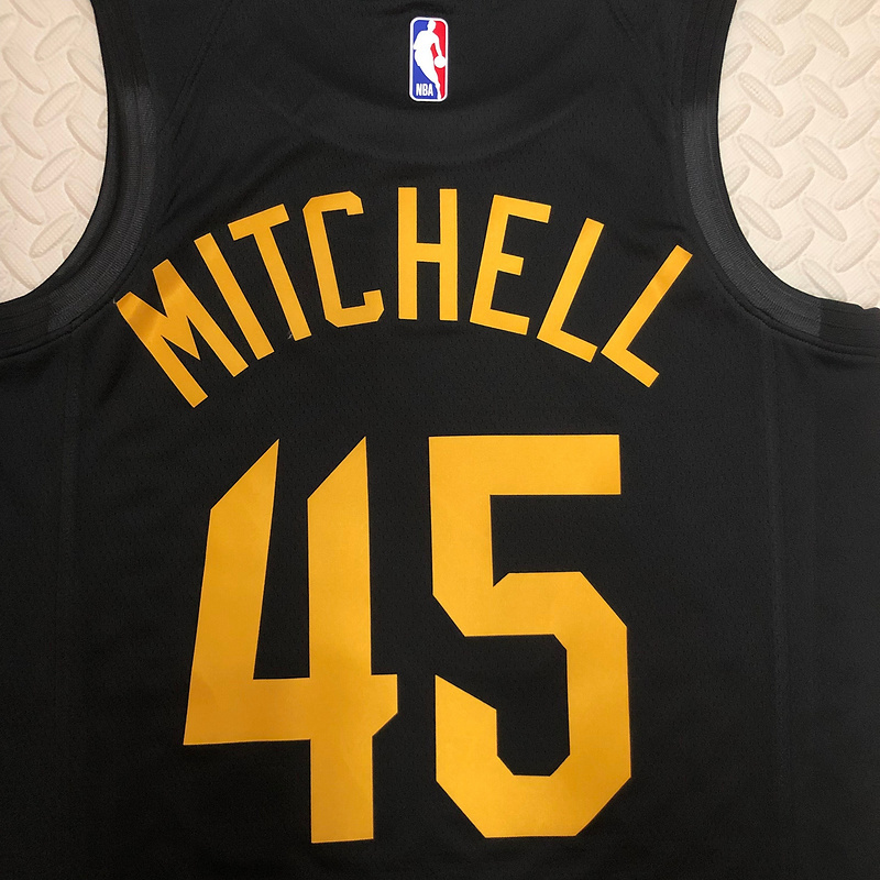 2023 NBA Cleveland Cavaliers 45 MITCHELL Basketball Jersey