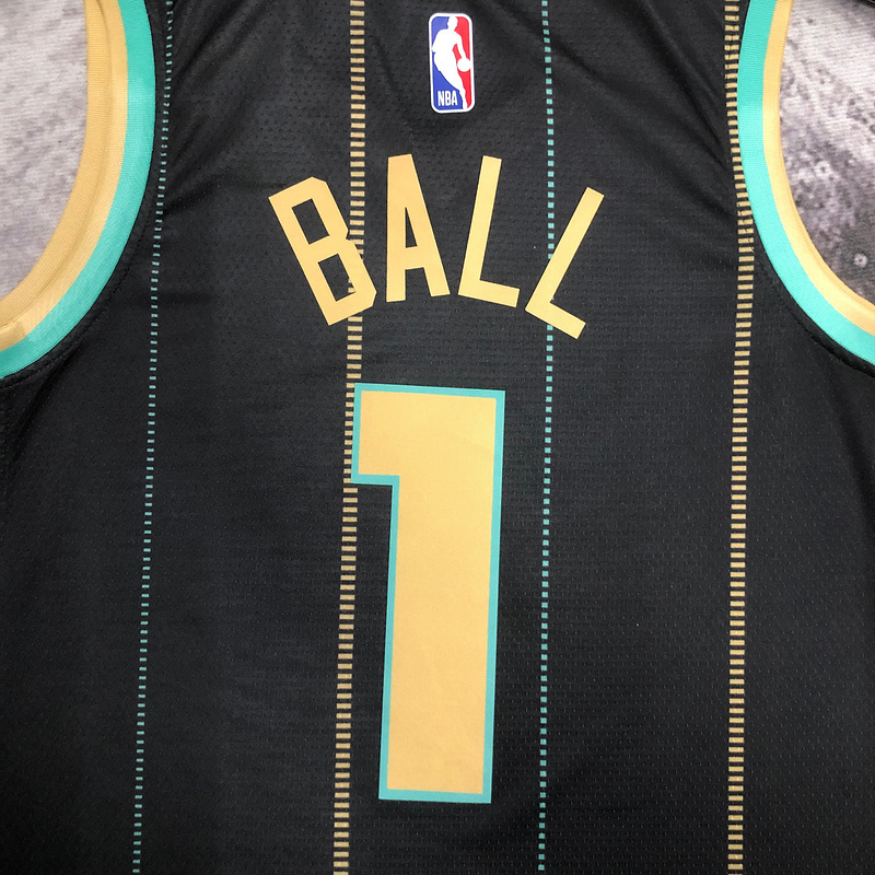 2023 NBA Charlotte Hornets (1 BALL) Basketball Jersey