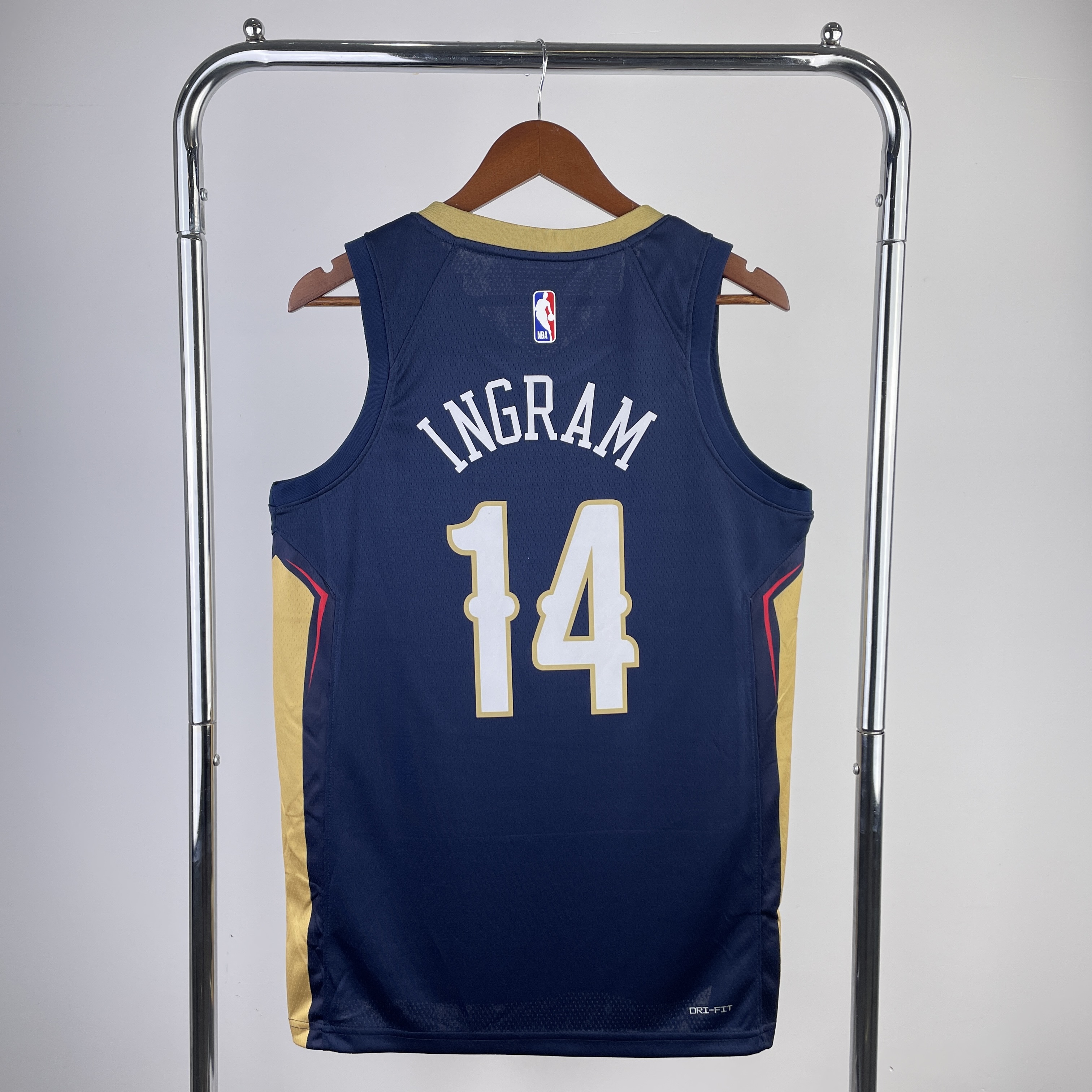2023 NBA New Orleans Pelicans 14 INGRAM Basketball Jersey