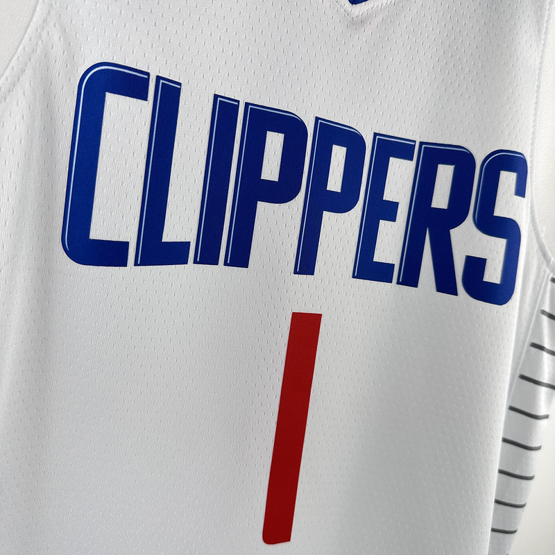 2023 NBA LA Clippers kids 1 HARDEN Basketball Jersey