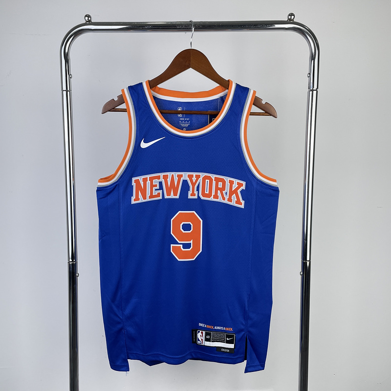 2023 New York Knicks 9 BARRETT Basketball Jersey