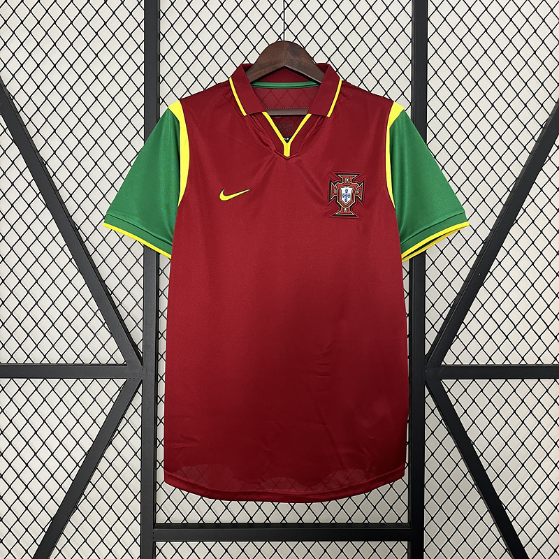 Retro 1999 Portugal Home Football jersey retro