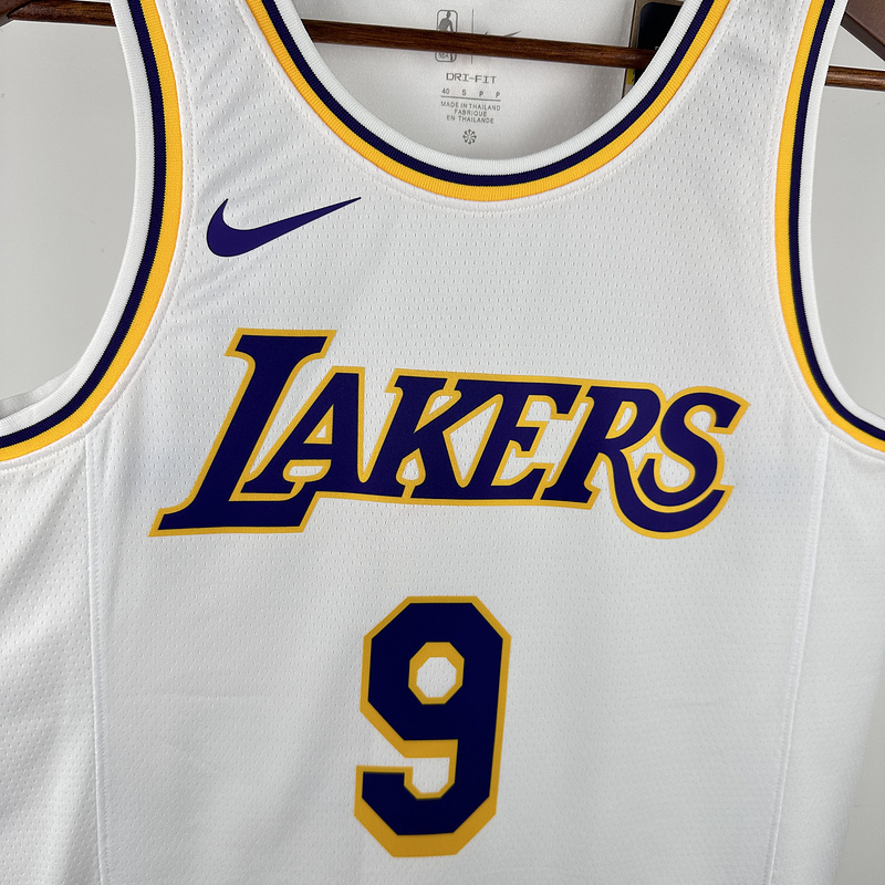 2023 NBA Lakers 9 JAMES JR Basketball Jersey