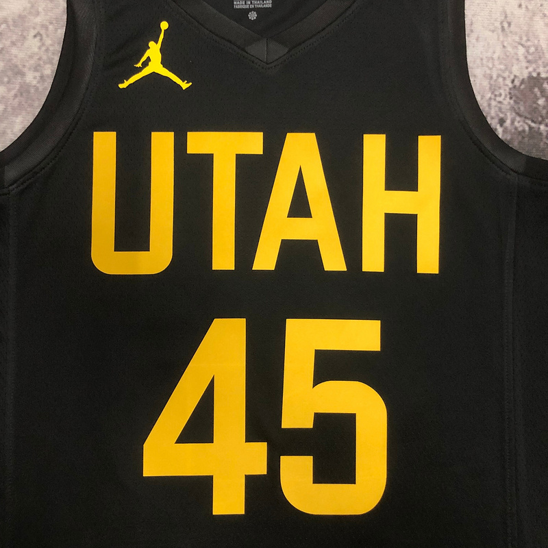 2023 NBA Utah Jazz 45 MITCHELL Basketball Jersey