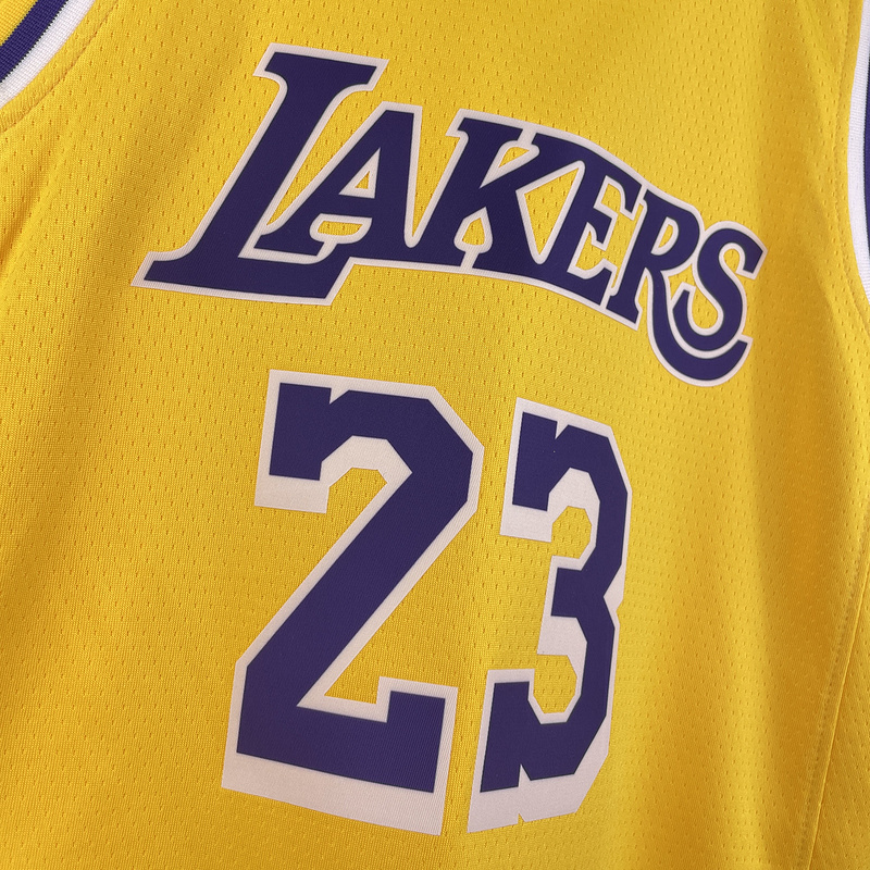 Kids 2023 NBA Lakers 23 JAMES Basketball Jersey