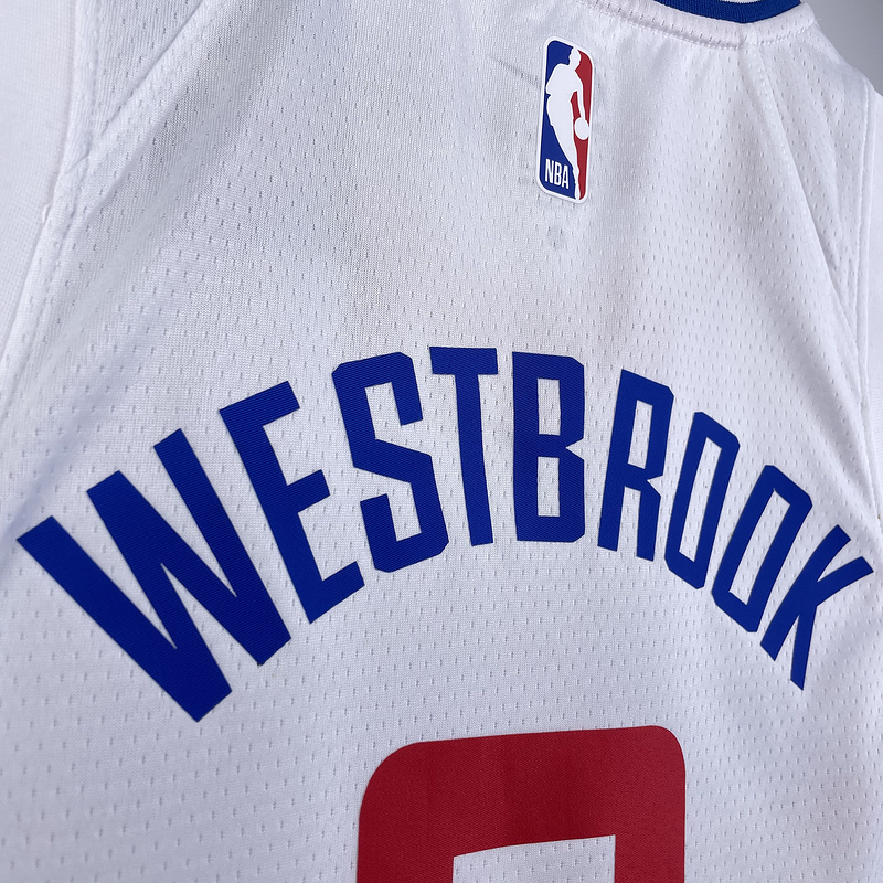 2023 NBA LA Clippers (0 WESTBROOK) Basketball Jersey
