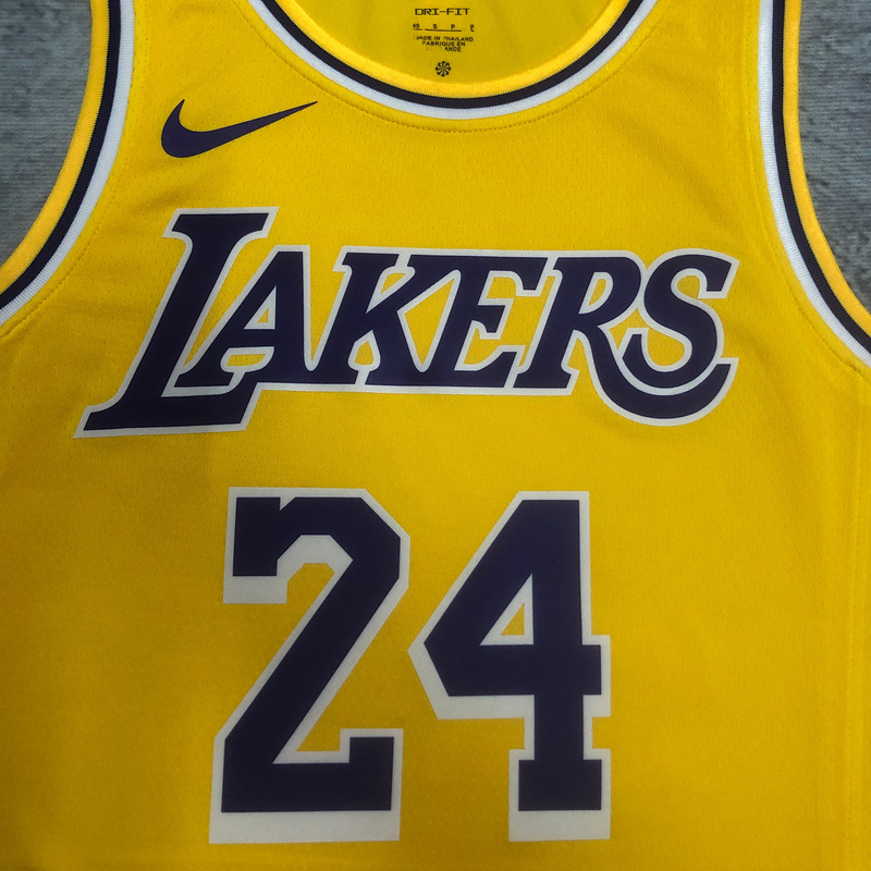 2023 NBA Lakers 24 BRYANT Basketball Jersey