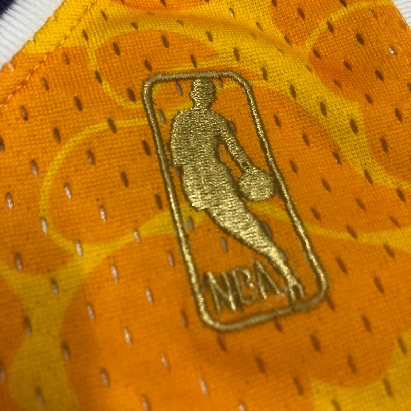 1996-97 NBA Lakers  93 BAPE Basketball Jersey