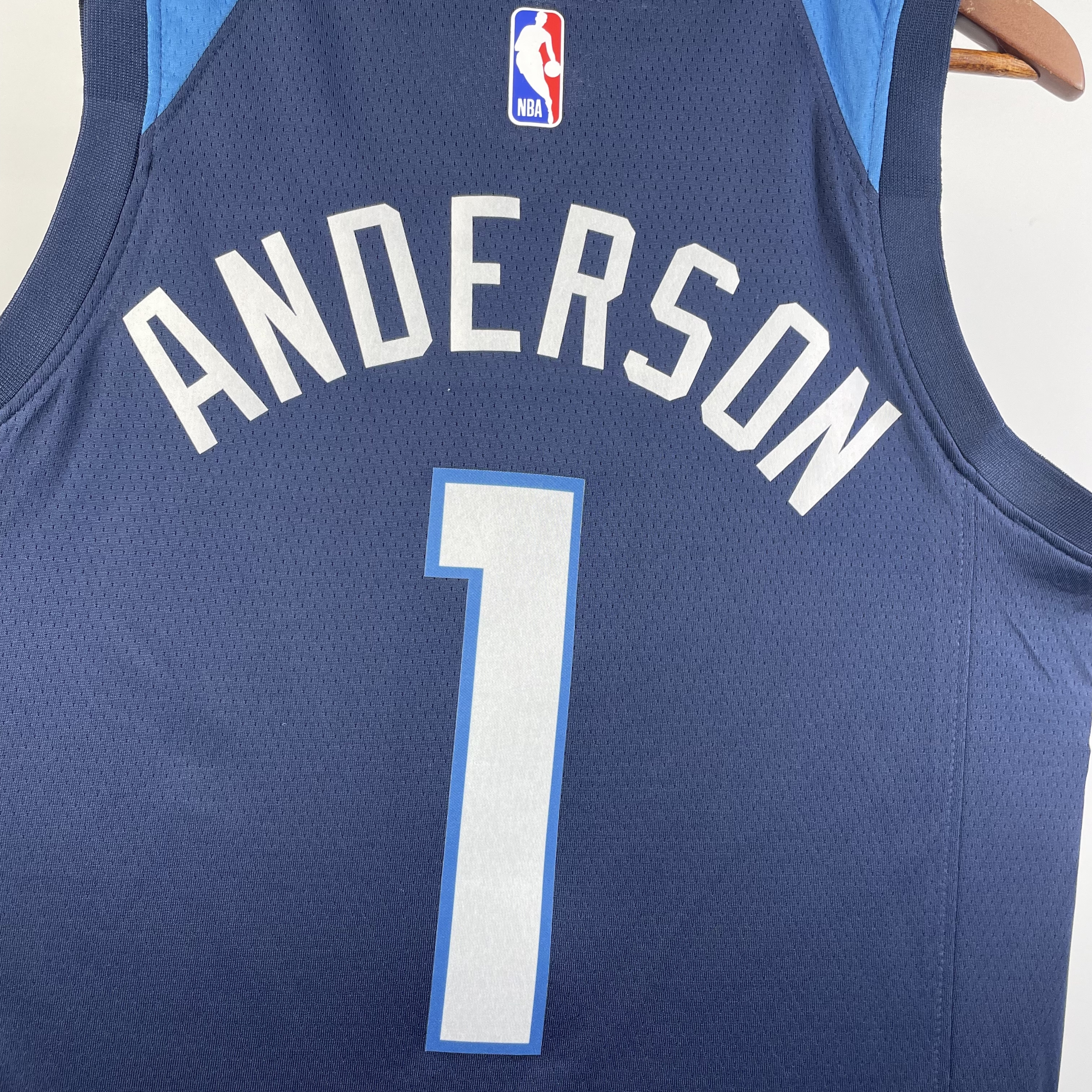 2023 NBA Minnesota Timberwolves 1 Anderson Basketball Jersey