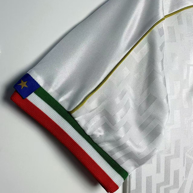 Retro 1995 Italy Away R.BAGGIO MALDINI Football jersey retro