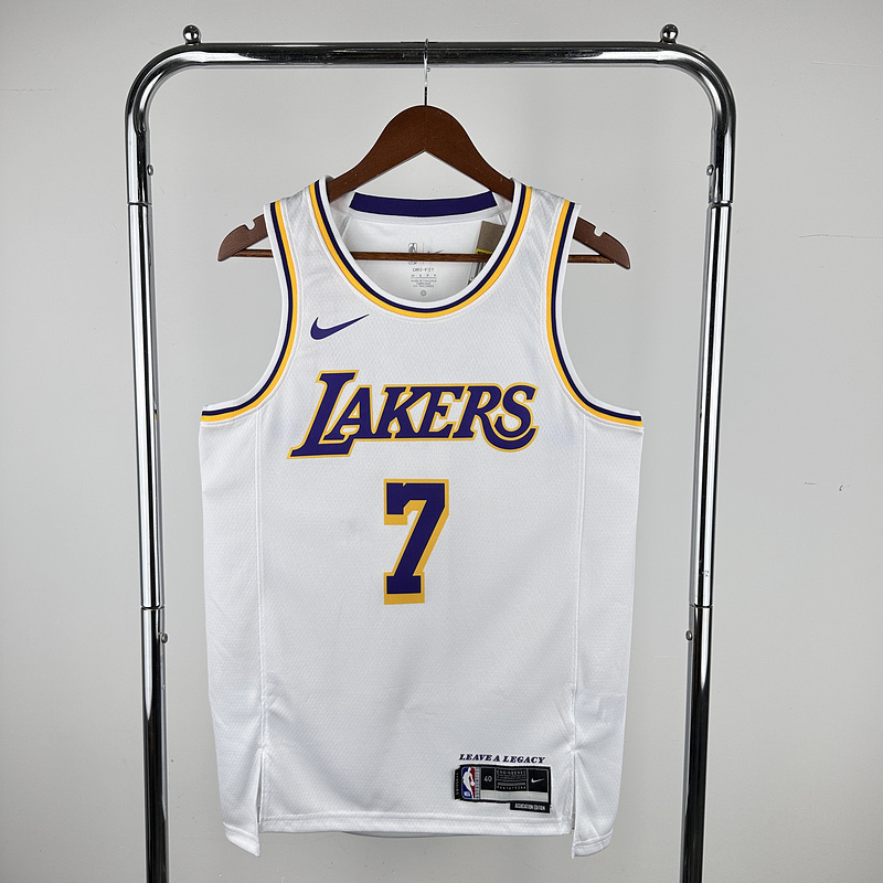 2023 NBA Lakers 7 ANTHONY Basketball Jersey