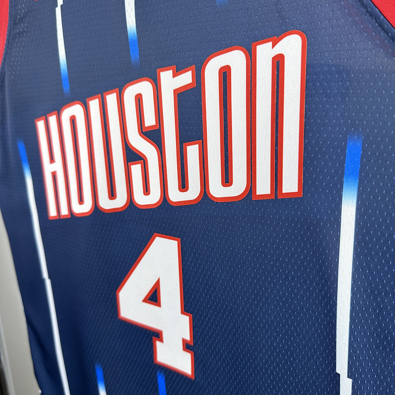 2023 NBA Houston Rockets 4 GREEN Basketball Jersey
