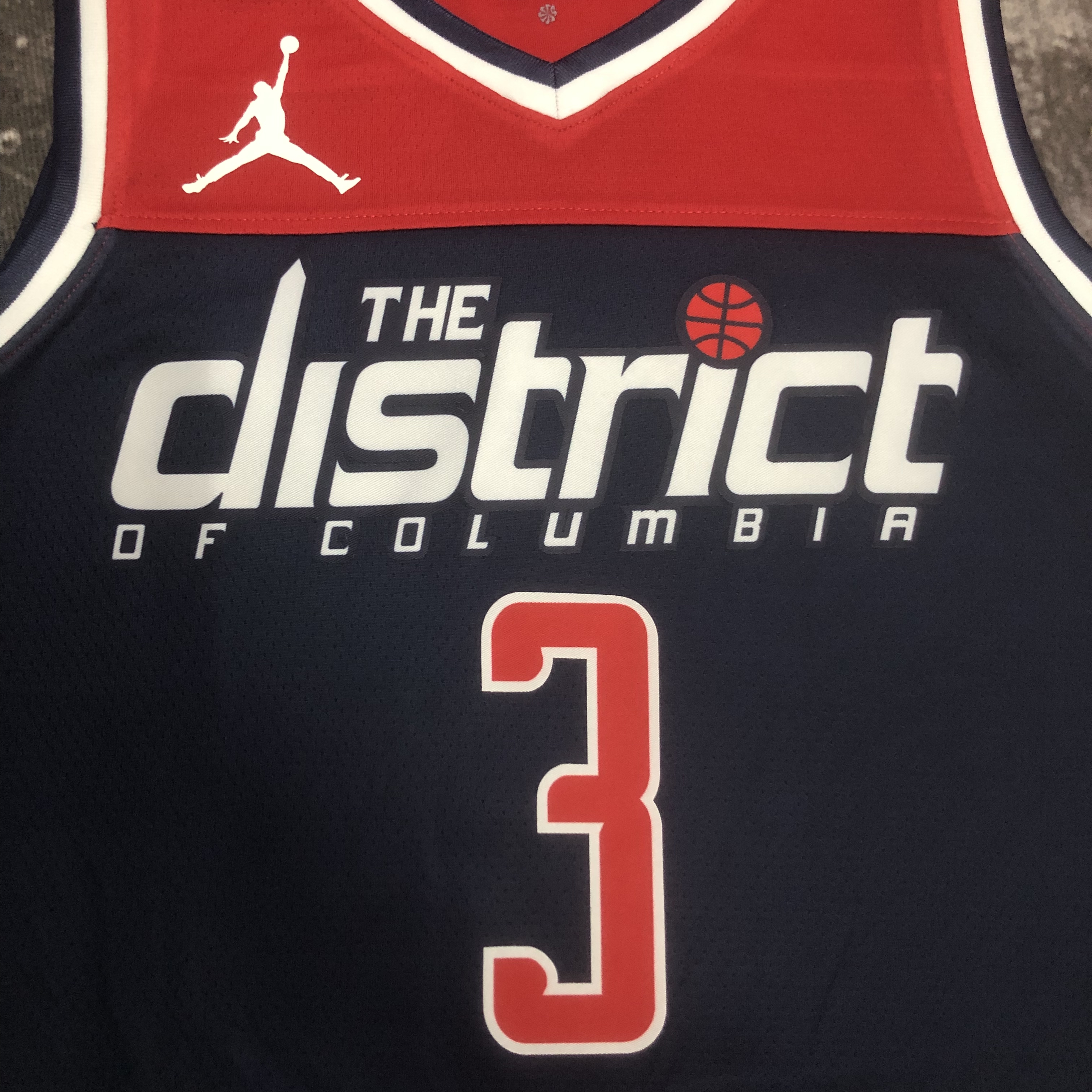 2023 NBA Washington Wizards 3 BEAL Basketball Jersey