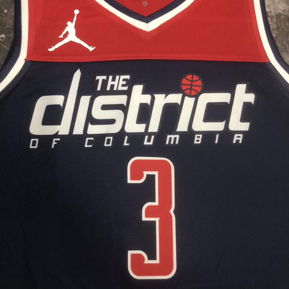 2023 NBA Washington Wizards 3 BEAL Basketball Jersey