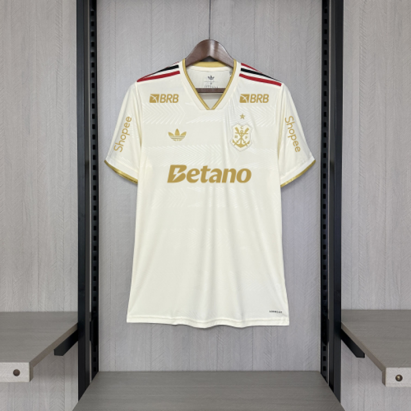 2025-26 Flamengo Third + Sponsor Football jersey
