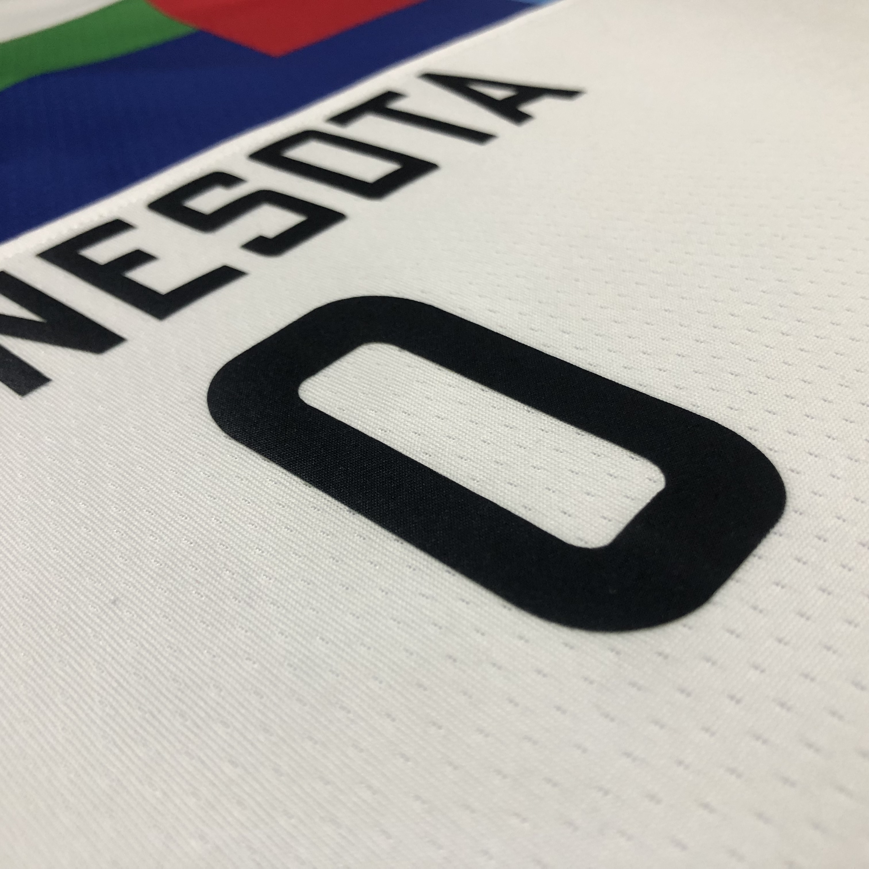 2023 NBA Minnesota Timberwolves 0 Russell Basketball Jersey
