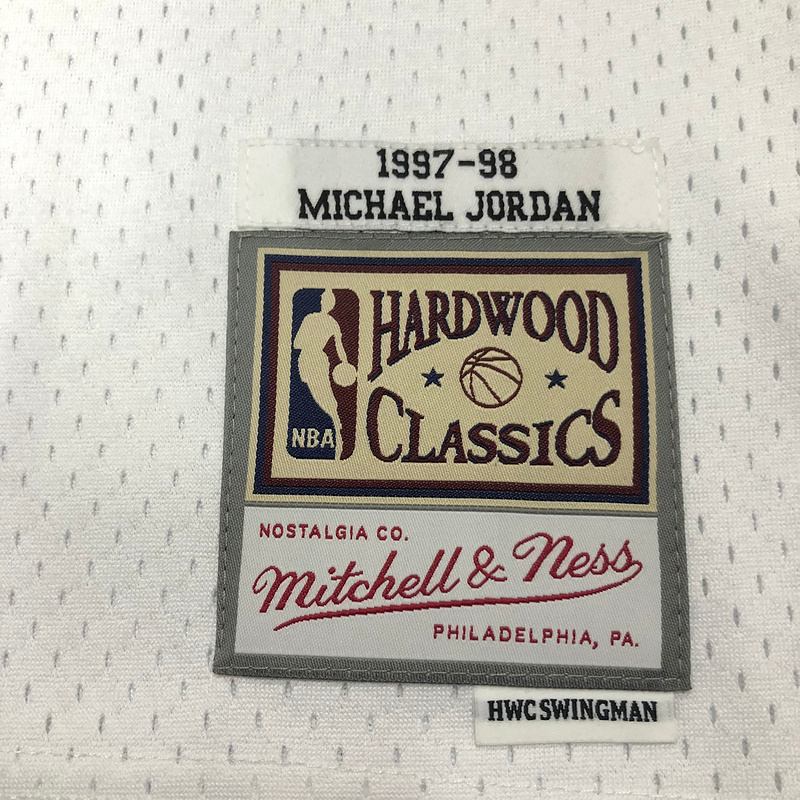 1997-98 NBA Chicago Bulls (23 JORDAN) Basketball Jersey