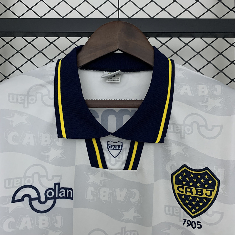 Retro 1995-96 Boca Juniors Away Football jersey Retro