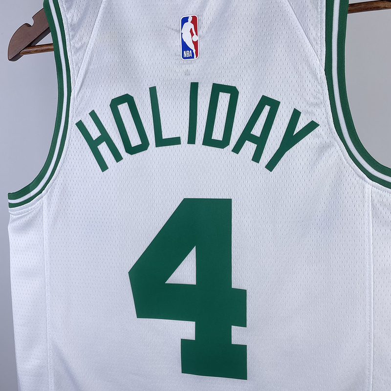 2023 NBA Boston Celtics 4 HOLIDAY Basketball Jersey