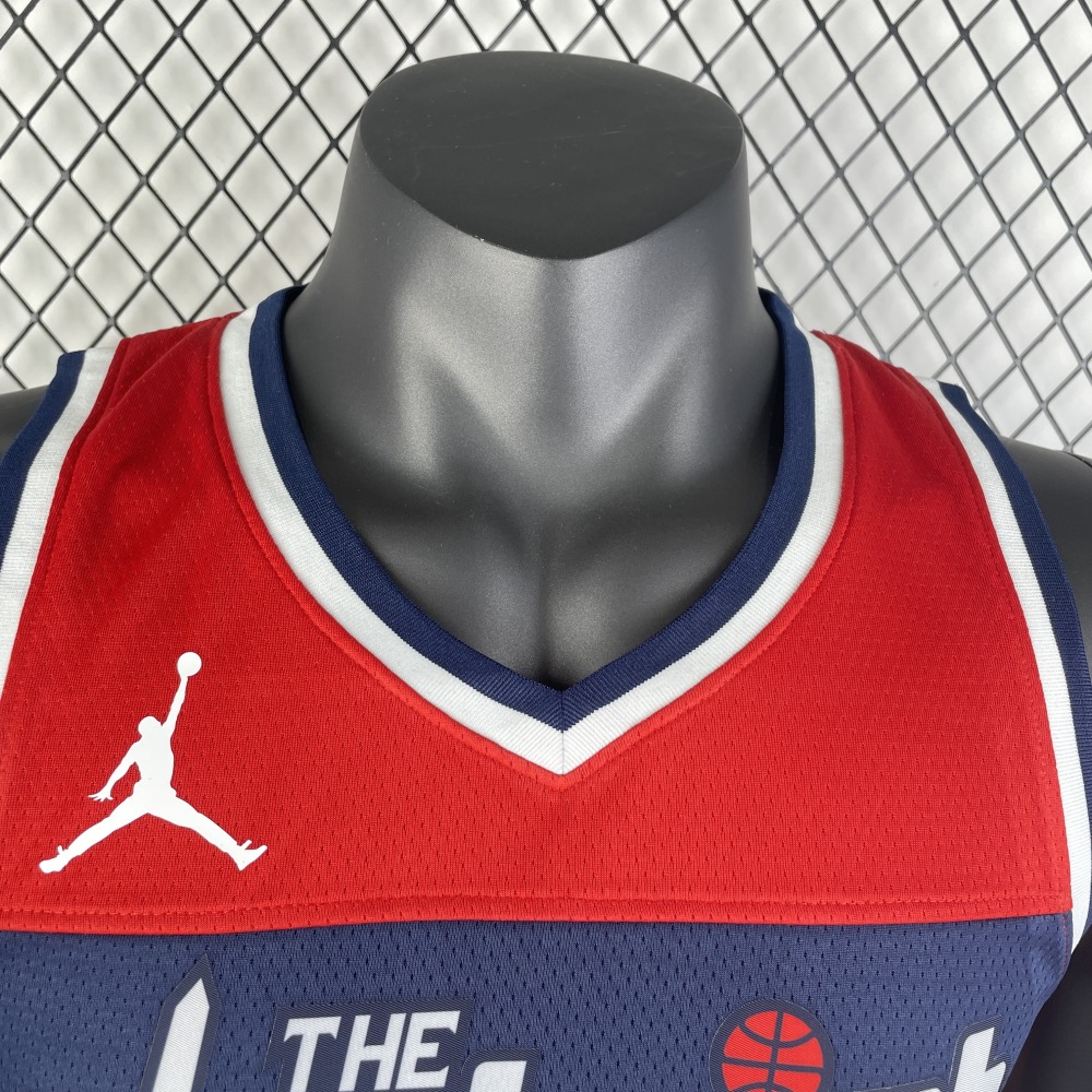2023 NBA Washington Wizards 13 Poole Basketball Jersey