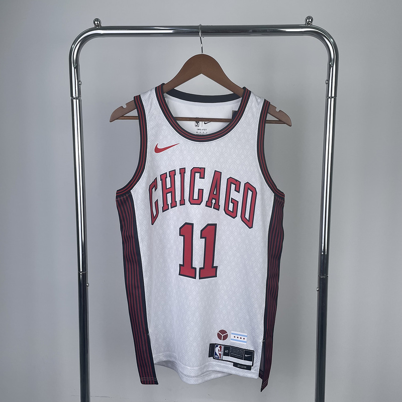 2023 NBA Chicago Bulls (11 DEROZAN) Basketball Jersey