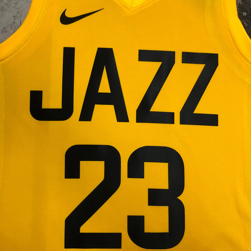 2023 NBA Utah Jazz 23 MARKKANEN Basketball Jersey