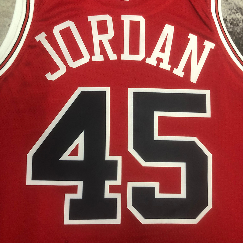 2023 NBA Chicago Bulls (45 JORDAN) Basketball Jersey