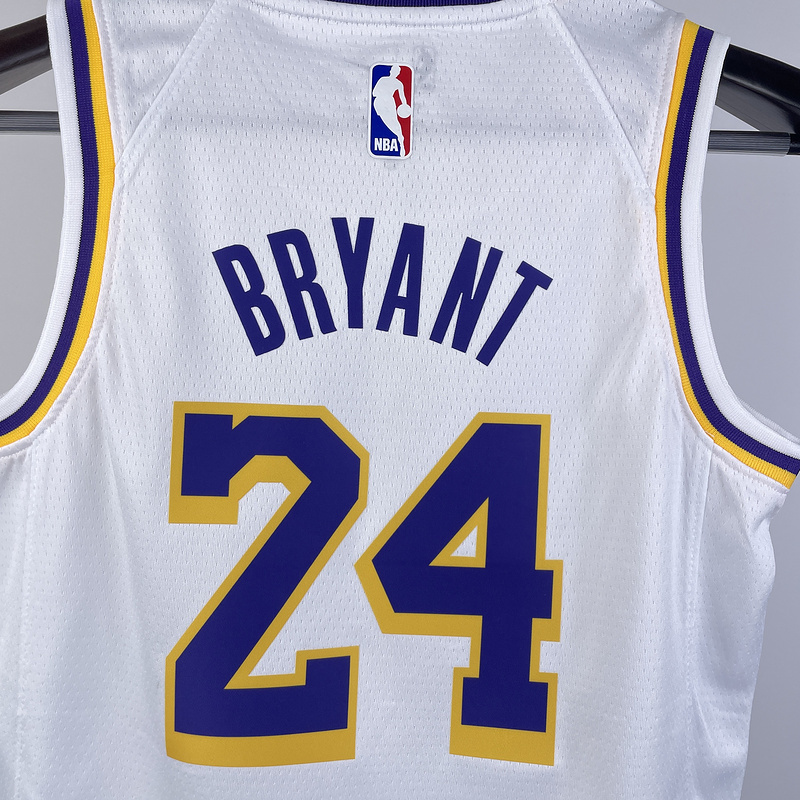 Kids 2023 NBA Lakers 24 BRYANT Basketball Jersey
