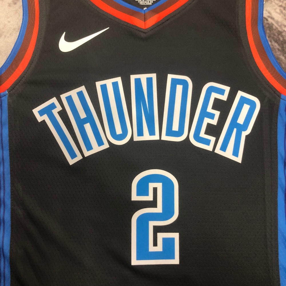 2023 NBA Oklahoma City Thunder 2 Alexander Basketball Jersey