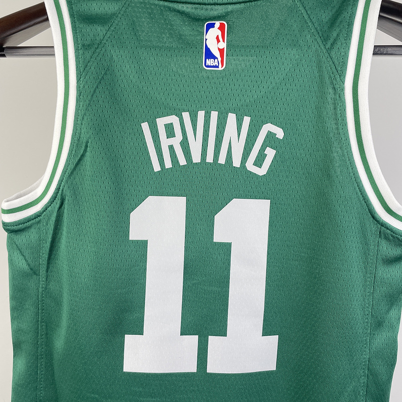 2023 NBA Boston Celtics kids 11 IRVING Basketball Jersey