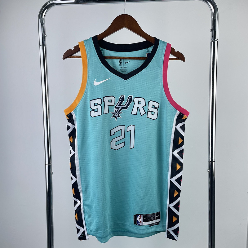 2023 NBA San Antonio Spurs 21 DUNCAN Basketball Jersey