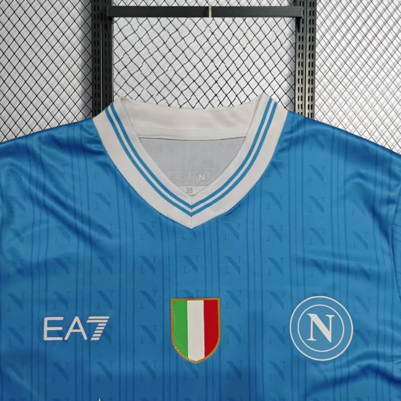 2025-26 Napoli Home kids Football jersey