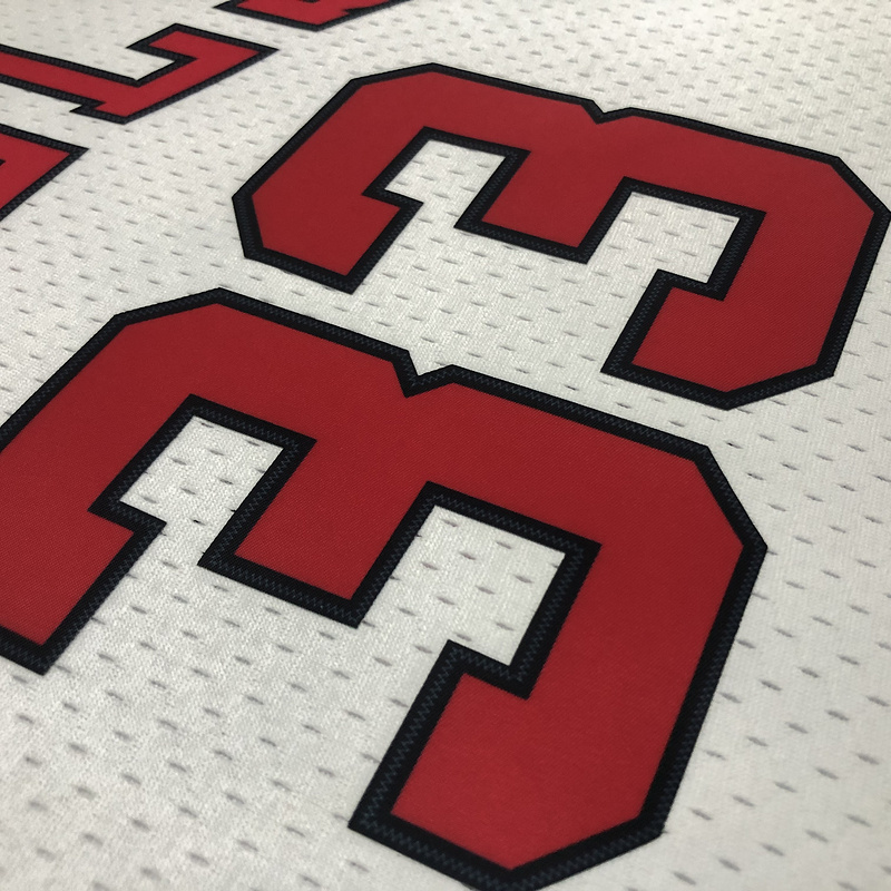 1997-98 NBA Chicago Bulls 33 PIPPEN Basketball Jersey