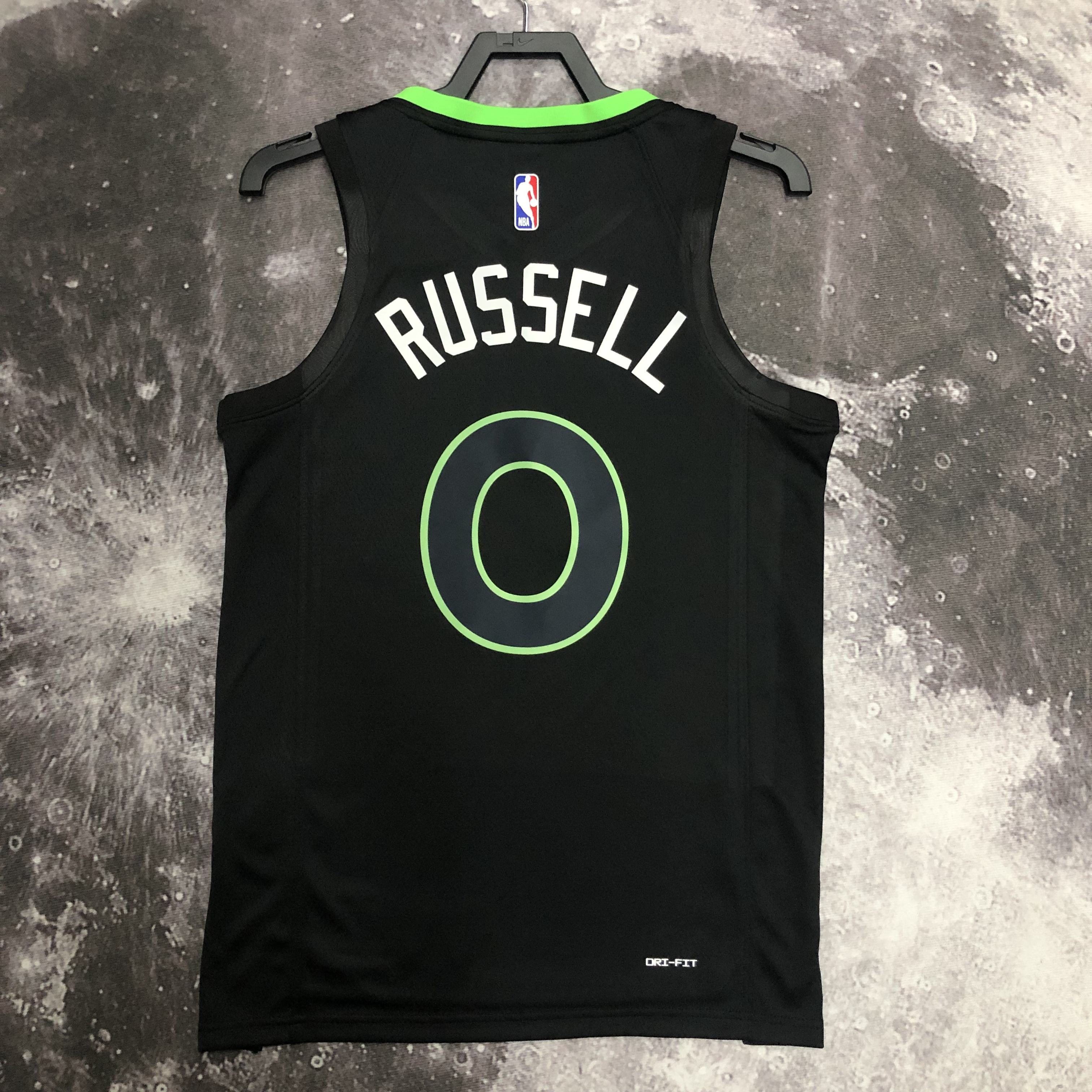 2023 NBA Minnesota Timberwolves 0 Russell Basketball Jersey