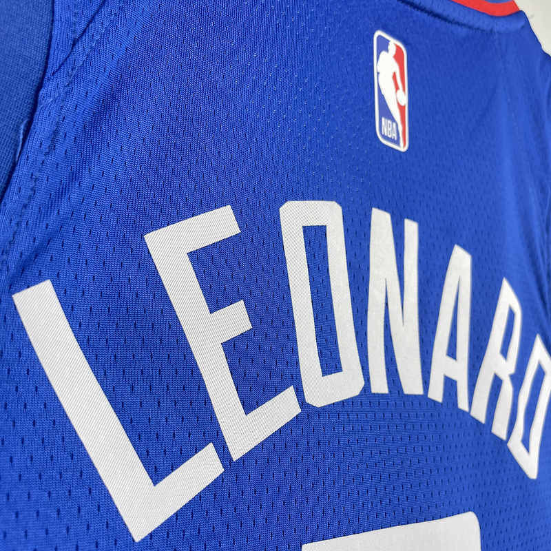 2023 NBA LA Clippers (2 LEONARD) Basketball Jersey