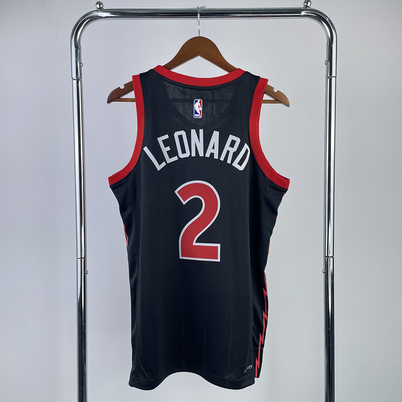 2023 NBA Toronto Raptors 2 Leonard Basketball Jersey