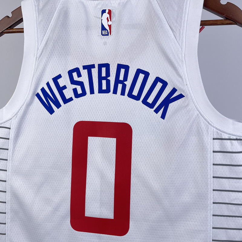2023 NBA LA Clippers (0 WESTBROOK) Basketball Jersey