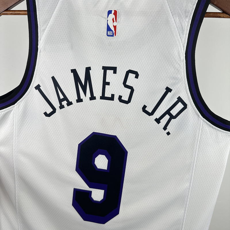 2023 NBA Lakers 9 JAMES JR. Basketball Jersey