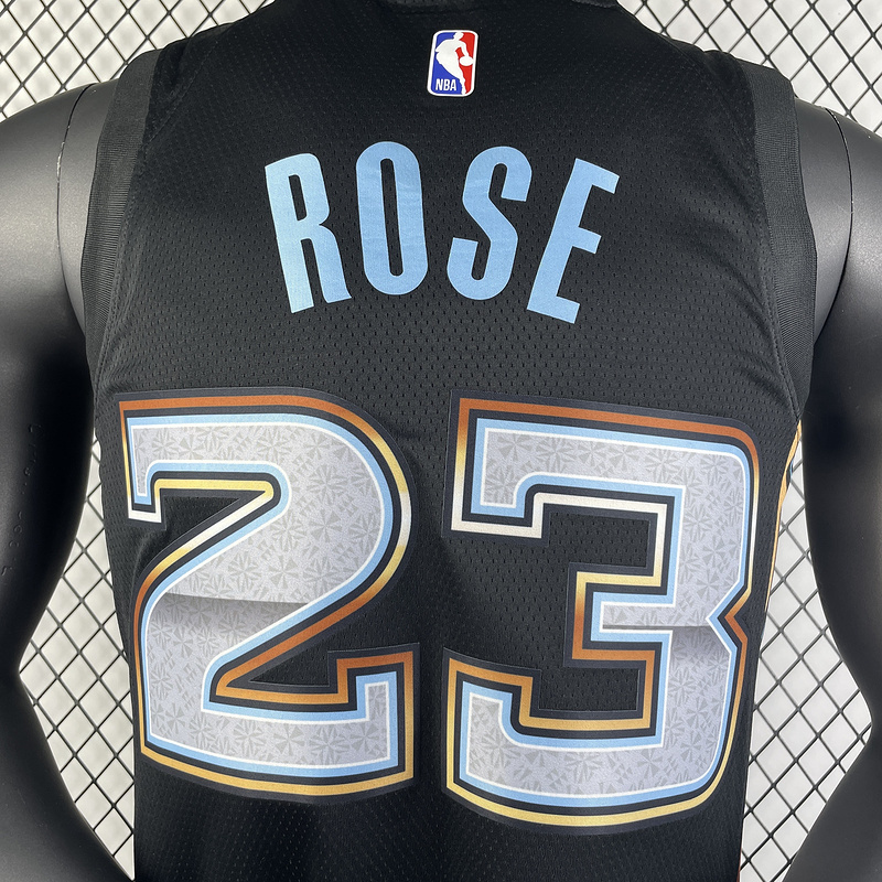 2023 NBA Memphis Grizzlies 23 ROSE Basketball Jersey