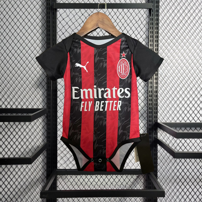2025-26 Baby AC Milan Home Football jersey