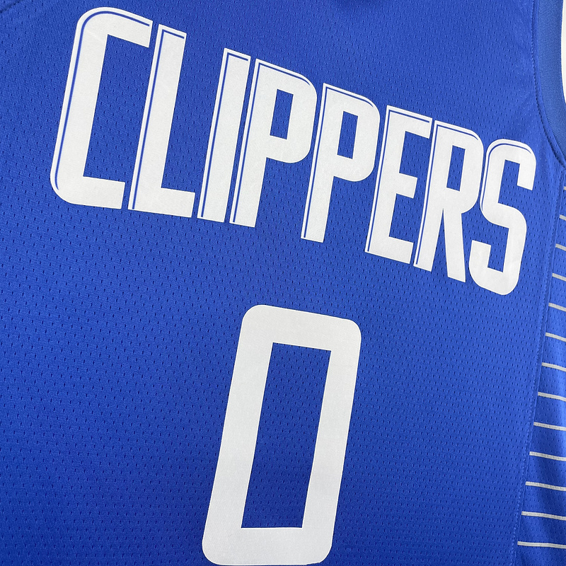 2023 NBA LA Clippers (0 WESTBROOK) Basketball Jersey