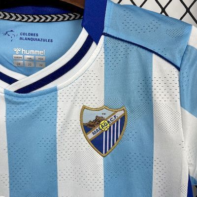 2025-26 Malaga Home Kids Football jersey