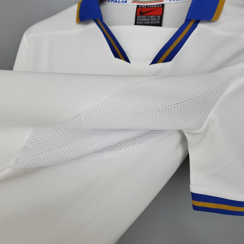 Retro Italy 1996 away MALDINI ZOLA DI MATTEO DEL PIERO Football jersey retro