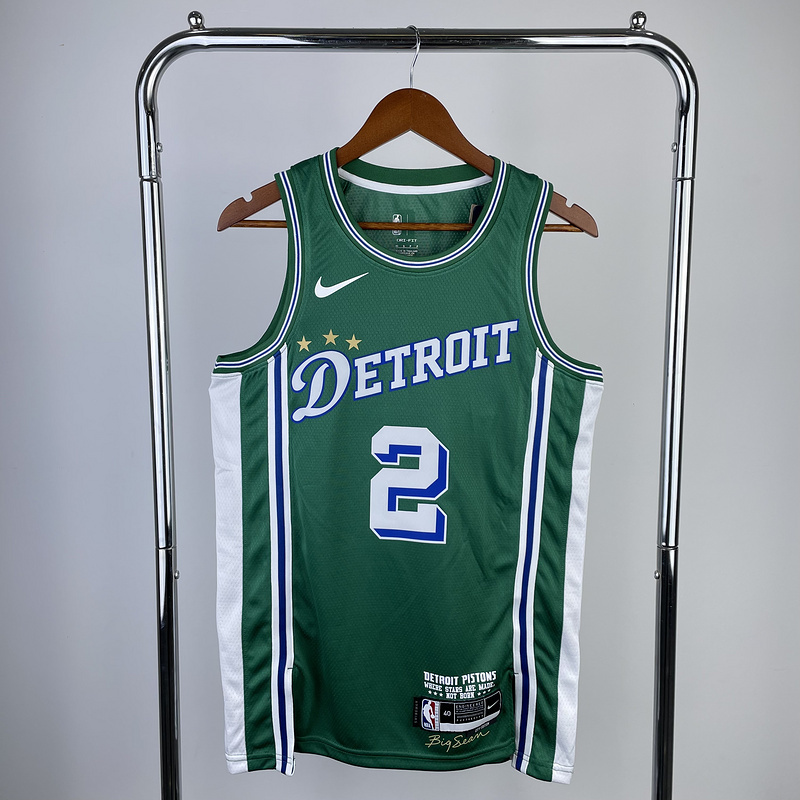 2023 NBA Detroit Pistons 2 CUNNINGHAM Basketball Jersey