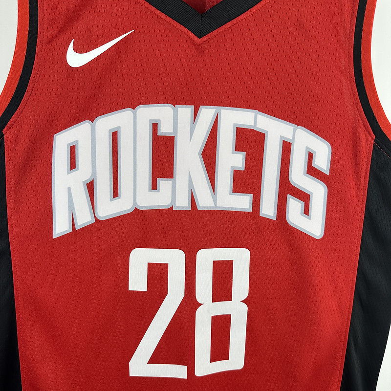 2023 NBA Houston Rockets 28 SENGUN Basketball Jersey