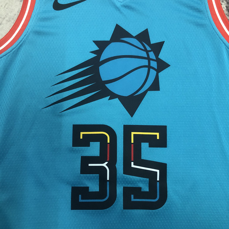 2023 NBA Phoenix Suns 35 DURANT Basketball Jersey