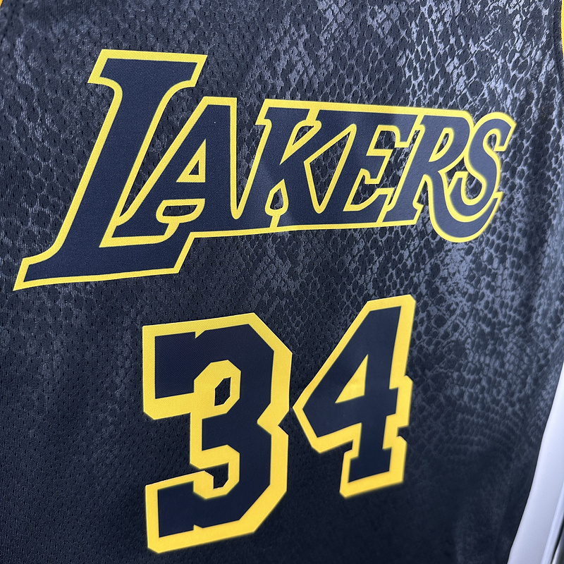 2023 NBA Lakers 34 O'NEAL Basketball Jersey